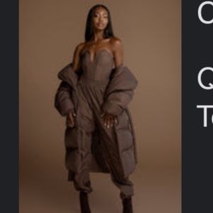 NWT Brown JLUXLABEL Regina joggers size M.